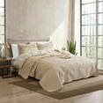 thumbnail image 4 of Ezynyte Twin Size Quilt Bedding Set, Lightweight Beige Bedspread, Geoetric Pattern Coverlet Set for All Seasons, 86"*68", 4 of 5