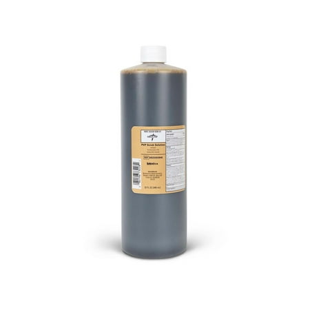 - Medline Povidone Iodine Scrub Solutions, 1qt, MDS093946H, EACH