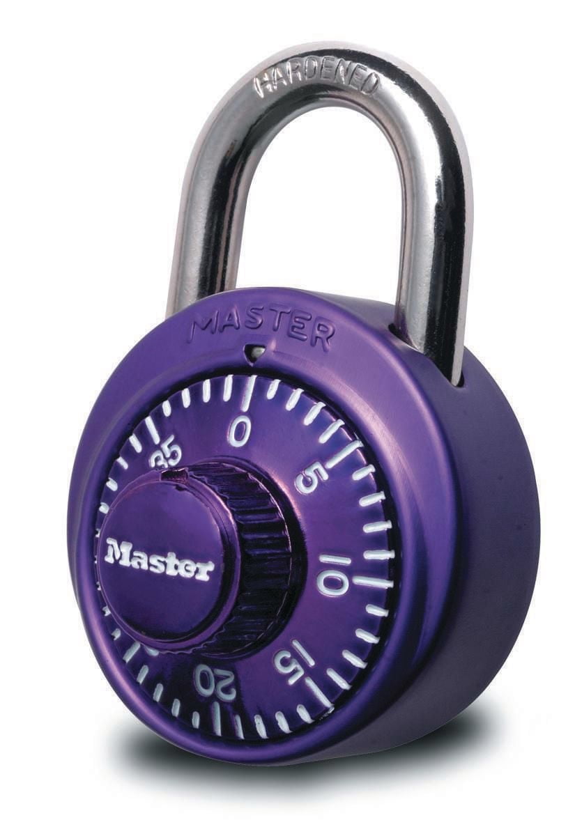 Master Lock X-Treme Colour Combination Lock #1530DCM