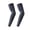 Dark Gray, variant on 1 Pair Compression Arm Sleeves Men Women UV Sun Protection Cooling Sleeves Sports Compression Sleeves Navy Blue