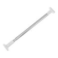 thumbnail image 2 of Dsseng Wardrobe Rod Adjustable Stainless Steel Shower Curtain Rod 19.69”X2.76”X1.57”, 2 of 10