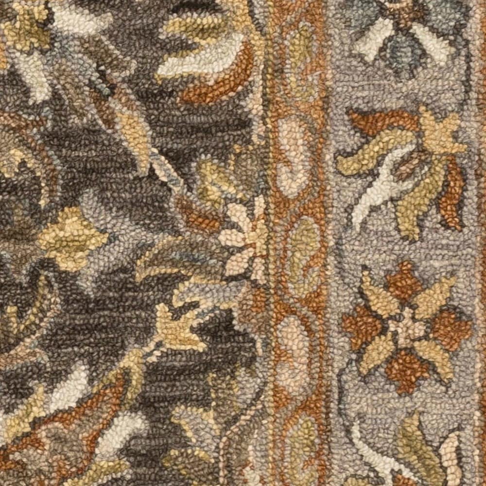 Machine Washable Area Rug 9x12, Loloi Anniston Denim / Sunset (9' x 12')