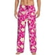 thumbnail image 1 of Fotbe Vintage Flowers Pantalones de Pijama para Hombre, Pantalones de Dormir, Pantalones de Casa con Cintura Ajustable y Bolsillos-X-Large, 1 of 6