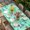 Green, variant on Cute Camels Table Cloths for 3 Foot Rectangle Tables, Desert Animals Houses Palm Trees Fantasy Purple Patio Waterproof Elastic Fitted Tablecloths, Washable Rectangular Table Cover for Camping