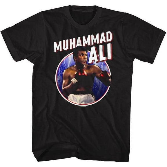Muhammad Ali 1157 D35 Black Adult T-Shirt 6Xl