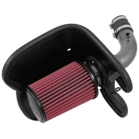 AEM Induction 21-805C Cold Air Intake Gunmetal Gray Aluminum Tube; Red  Dryflow Filter; With Heat Shield | Walmart Canada