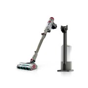 Shark Cordless PowerDetect Clean Vacuum, Auto Charge/Empty Base with Crevice and Pet Tool, 70 Min Runtime, IP3252 Gray