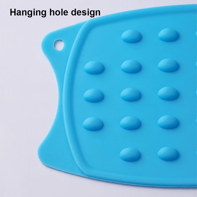 Ironing Cover Heat Resistant Pad Hanger Cover Rest Board Dining Room Kitchen Protector Hanging Pot Mat Anti-scalding Desk Placemat Coaster Gray