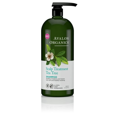 Avalon Organics Tea Tree Scalp Treatment Shampoo, 32 oz. (Best Organic Shampoo Brands)