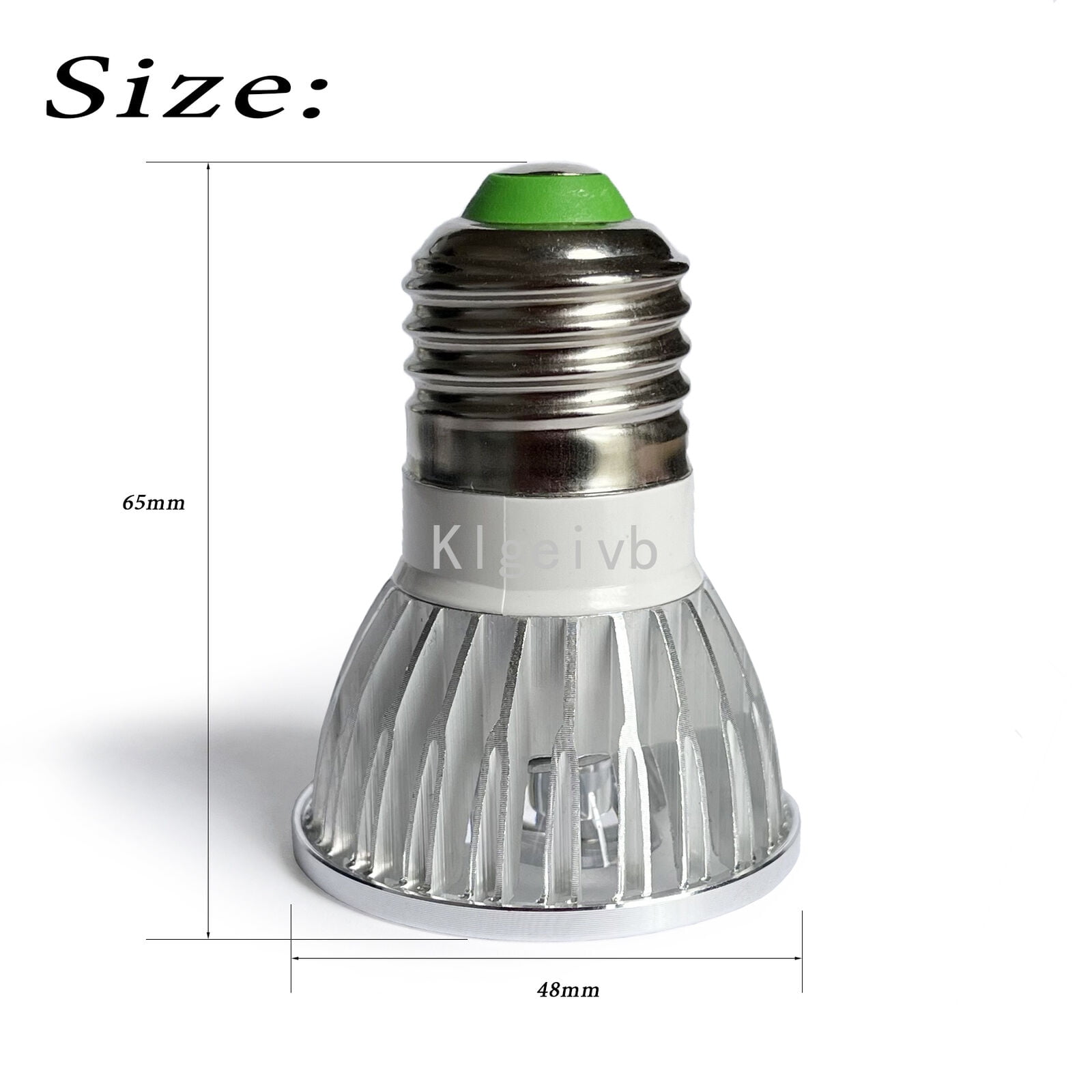 E26 E27 LED Bulb 940nm IR Infrared Light 9W CCTV illuminator Spotlight No Glow