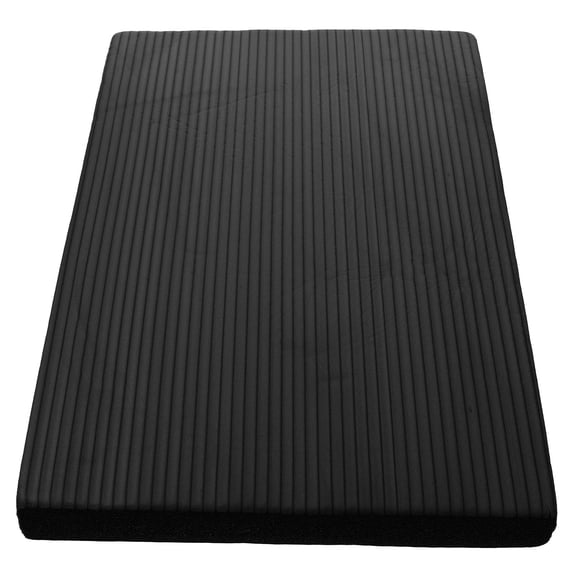 Alasum Black NBR Foam Exercise Mat for Yoga, Balance Training, Physical Therapy, and Home Workout Support