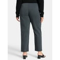 thumbnail image 3 of Just My Size by Hanes Women's Plus Millennium Slim Pants, Regular and Petite, Sizes 1X-4X, 3 of 5