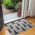 thumbnail image 2 of Black Labrador Door Rugs,Washable Non Slip Door Mats Indoor,Decorative Door Mats,Entry Mat Indoor for Entrance,Bedroom,Kitchen,Bathroom,17"x30", 2 of 6