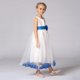 thumbnail image 4 of Vestido de niña de las flores Zulema Vestido formal azul 13 años, 4 of 8