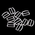 thumbnail image 4 of 10pcs Alloy Replacement Bra Strap Slide Hook Fig Replacement Hooks Clasp 9 Lingerie Adjuster 15mm, 4 of 8