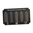 thumbnail image 3 of veasfak Kitchen Conversion Chart Cups Milliliters Teaspoons Tablespoons Baking Chart black S, 3 of 9