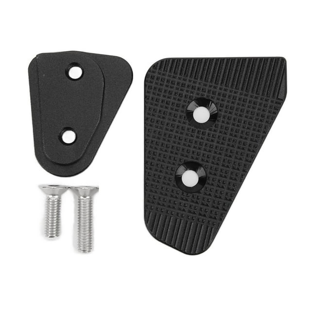 Brake Pedal Enlarge, Durable 2pcs Brake Peg Extender Simple Installation Replacement For G310GS G310R F750GS F850GS For Motorcycle Black,Silver