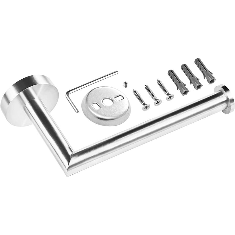 HITSLAM Toilet Paper Holder Wall Mount,Chrome Toilet Paper Roll Holder for  Bathroom