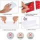 thumbnail image 4 of Juego de 2 estantes de pared negros, espacio de pared ampliable sin daños, estantes de pared acrílicos de 22,9 cm para altavoz inteligente, figuras de acción, cámara, con 4 clips para cables Sailing Electrónica, 4 of 5