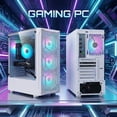 thumbnail image 5 of STGAubron Gaming Desktop PC, Intel Xeon E5 up to 3.3G, 32G RAM, 1T SSD, Radeon RX 590 8G, WiFi, BT 5.0, RGB Fan x 4, Win 11 Home, 5 of 5