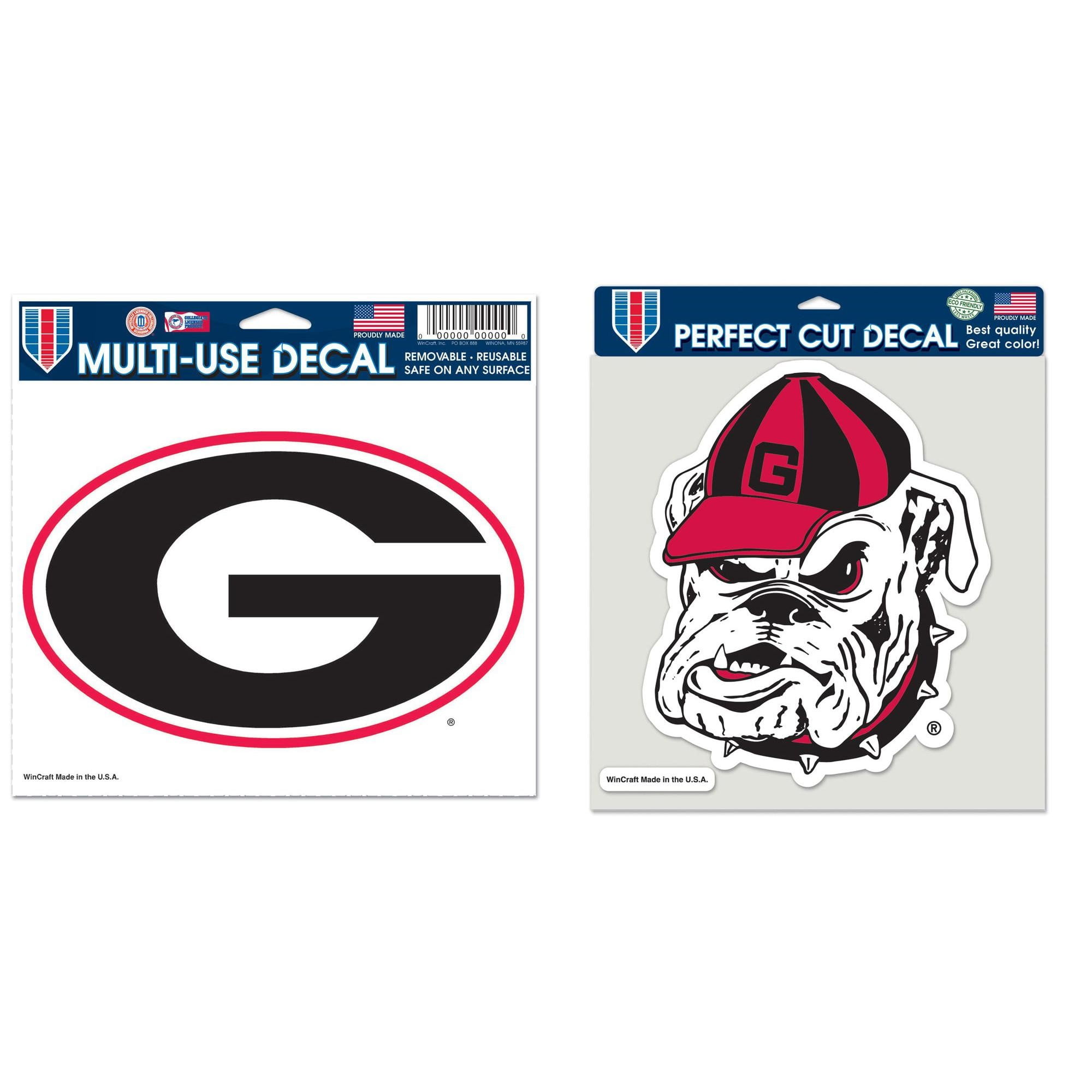 Bulldogs Official NCAA Car Window Cling Decal and Die Cut Car