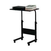 Ktaxon Computer Desk Home Office Study PC Laptop Writing Table Height Adjustable, for Office & Home, Black