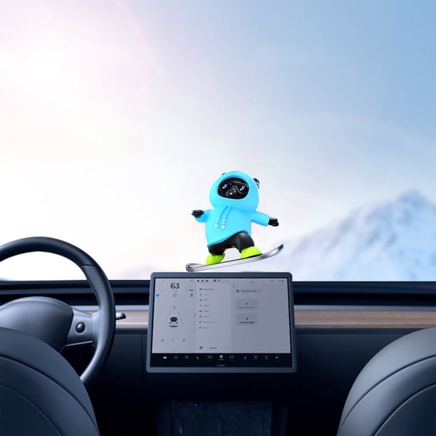Car Decoration Bear Doll Doll Center Console Slide Bear Sliding Car Decoration Innovativeness Car Decoration