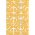 thumbnail image 3 of Unique Loom Outdoor Coastal Collection Area Rug - Ahoy (2' 2" x 3' Rectangle Yellow), 3 of 7