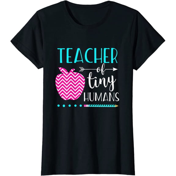 Teacher of Tiny Humans Preschool Pre K Kindergarten Teacher T-Shirt
