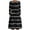 Black, variant on Dresses for Women, Women Printed Pleated Dress Long Sleeve Crew Neck Dress Mid-Calf Dress with Pockets Leisure White L