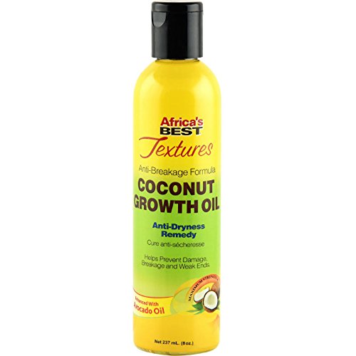 Africa S Best Textures Anti Breakage Formula Coconut Growth Oil 8 Oz