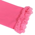 thumbnail image 2 of Wrapables® Toddler Stretch Leggings with Lace Trim, Watermelon, 2 of 2