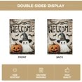 thumbnail image 6 of SM-XLHN Halloween House Flag 28x40 Inch Double Sided Outside, Jack-o''-lantern Ghost Welcome Yard Outdoor Flag, 6 of 6
