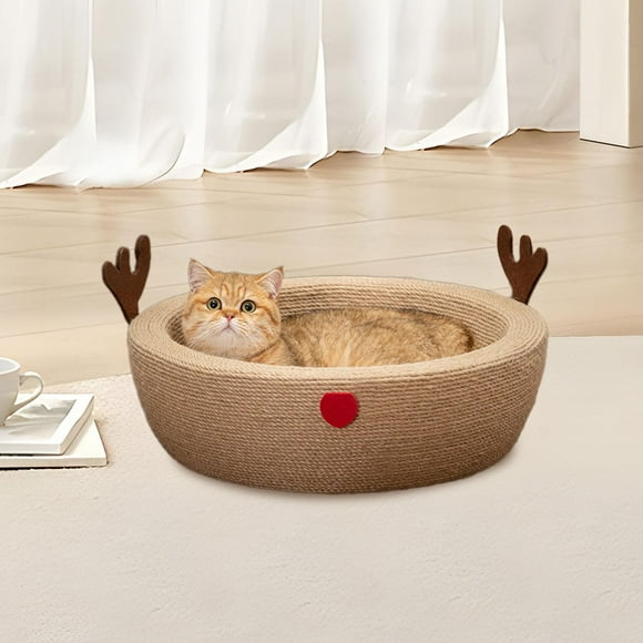 Runquan Cat Scratcher Cardboard Bed Bed for Small Medium Large Cats Kitty Scratching S
