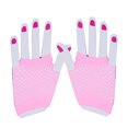 thumbnail image 1 of sweethay Guantes sin dedos para mujer, accesorios Emo, cómodos agujeros para los pulgares, actividades al aire libre, regalos, buena guantes y mitones Rosa claro corto, 1 of 6