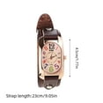 Leather Band Mens Watch Wide Watch Bands for Men Leather Ultra Slim