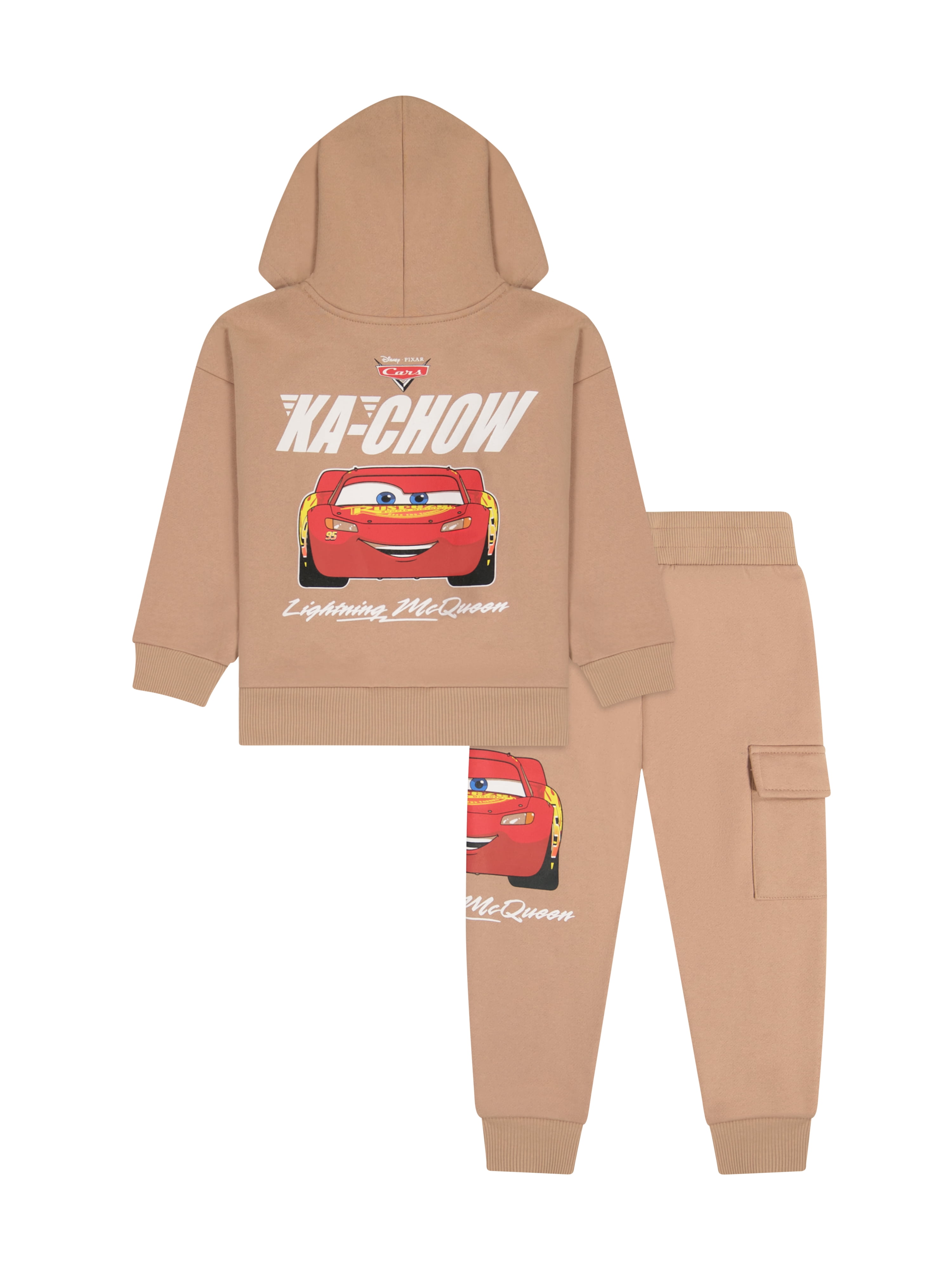 Pixar Cars Toddler Boys Graphic Hoodie and Jogger Pants Set, 2-Piece, Sizes 12M-5T