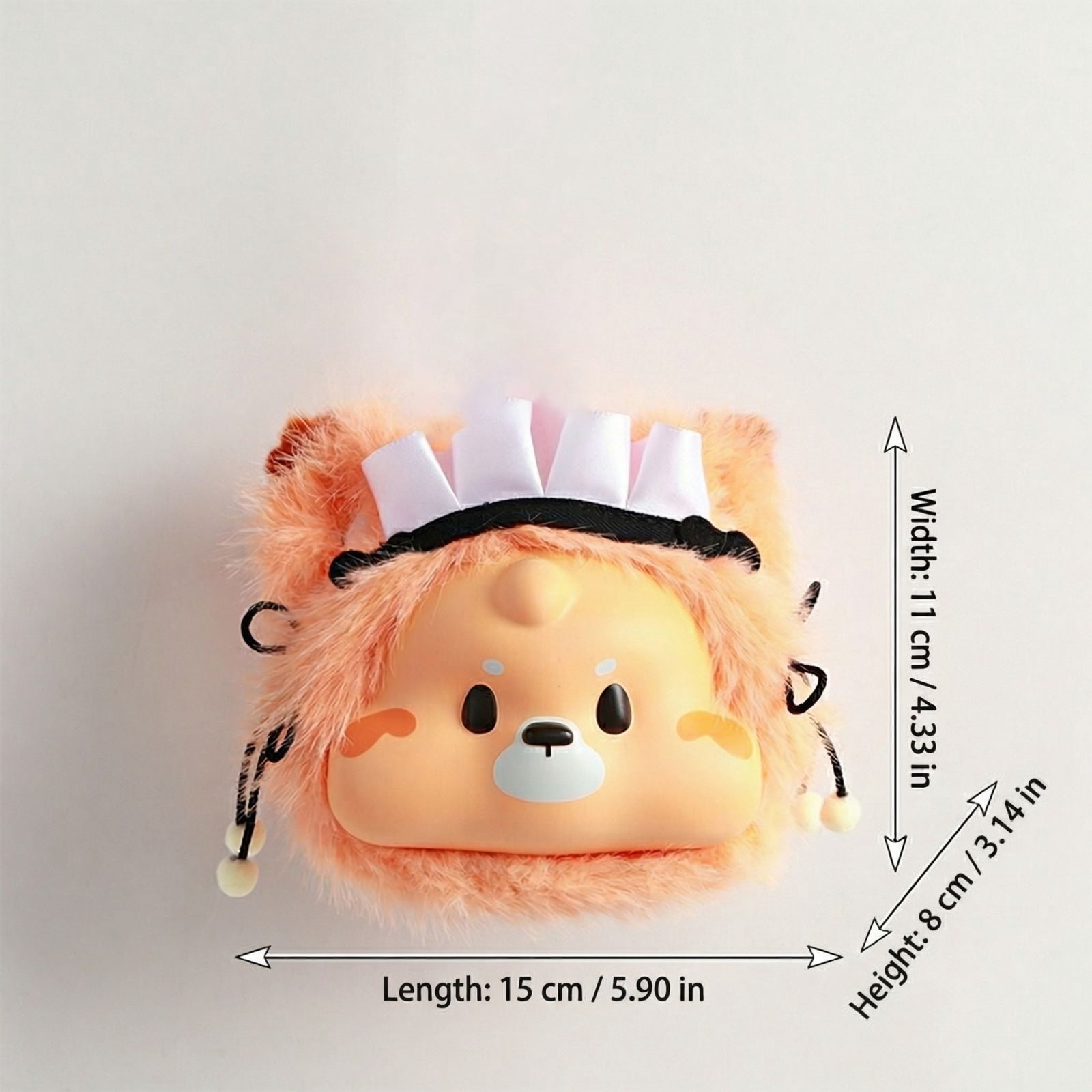 Blind Box Plush, Plush Blind Box, Shiba Inu Plush, 4X3 In, Squeeze Toys for Teen Girls, Slow Rebound, Brown Red, Full Case Display, 12 Pc