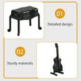 thumbnail image 3 of 1 Juego de pequeñas figuras de Piano de cola y guitarra, casa de muñecas en miniatura, modelo Musical para niños, decoración del hogar, 3 of 6