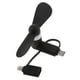thumbnail image 1 of Mini Ventilador Portátil Flexible USB Para Power Bank PC Teléfono Móvil Negro Zulema Ventilador del USB, 1 of 7