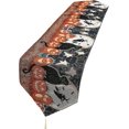 thumbnail image 1 of Halloween Table Runner Linen Decorative Tablecloth With Tassels Party Home Table Decor, 1 of 5
