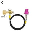 thumbnail image 3 of SharkTRUE Quick Connector Adapter Hose for SodaStream Terra to External CGA320 Co2 Ta, 3 of 8