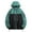Green, variant on Plus Size Jacket for Men Winter Fall Color Block Drawstring Casual Loose Fashion Zipper Hooded Pullover Coats with Pockets,Green,L
