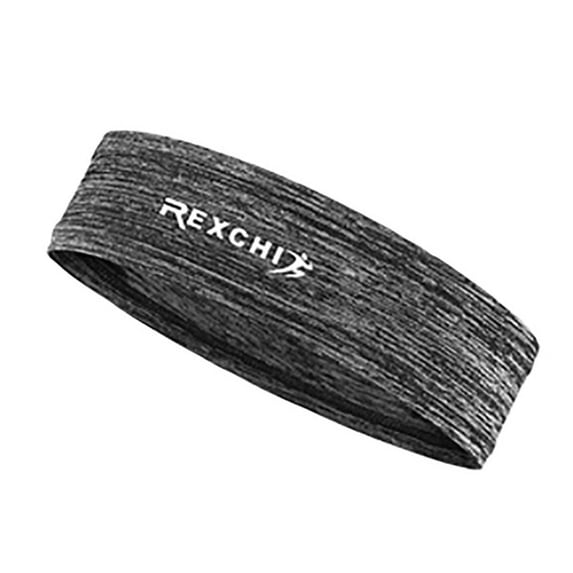Sweatband Pullover Sport Hair Bands for Yoga Sports Running Fitness Workout, No Slip With Moisture Wicking Dryline Fabric
