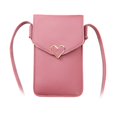 thumbnail image 2 of Small Celhone Purse Card Holder Snap PU Le Lightweight Handbags Retro for Smartphone Phone gray, 2 of 9
