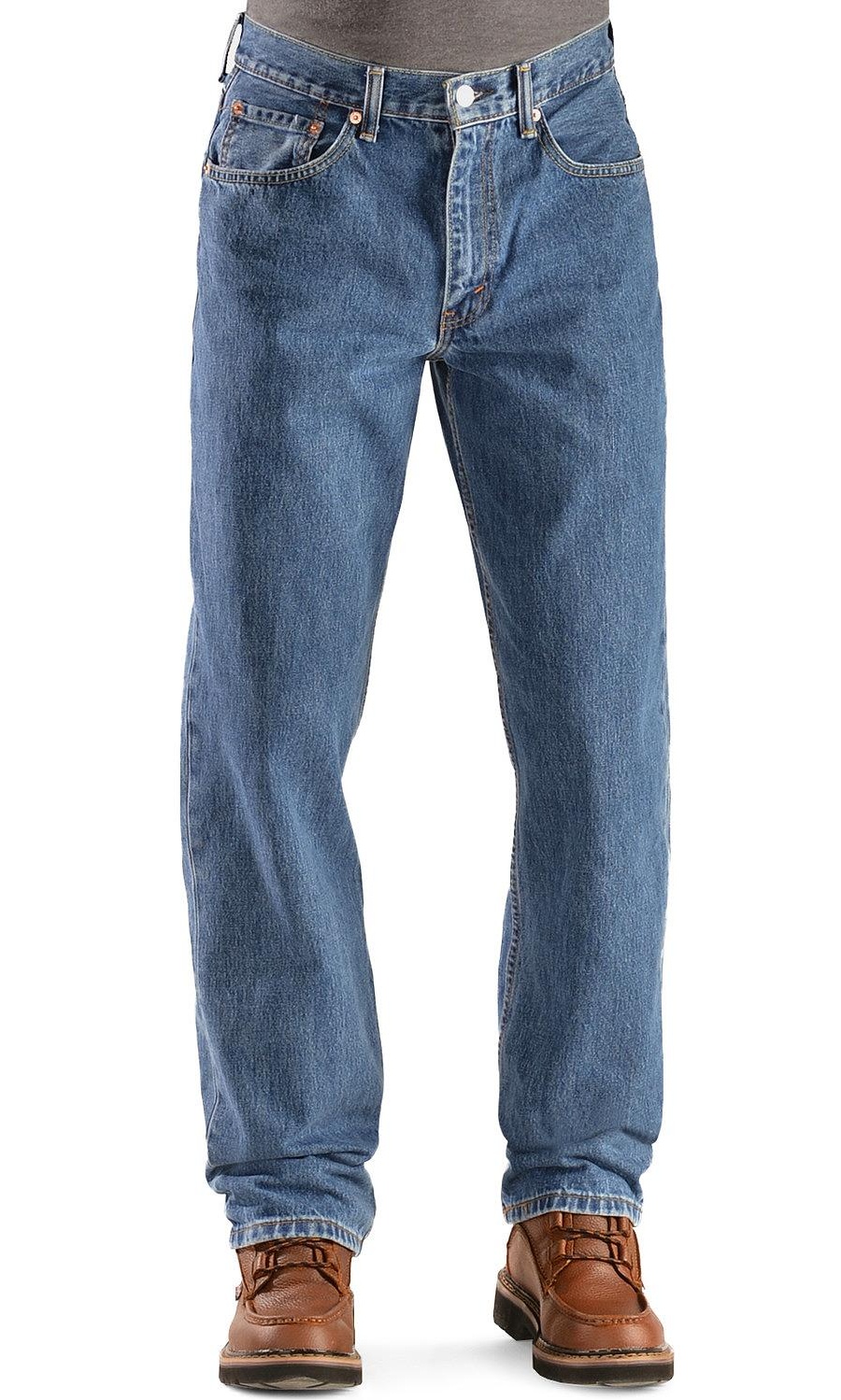 Levis® 550 Relaxed Fit Jeans in Medium Stonewash - Walmart.com