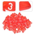 thumbnail image 2 of EeaseCA 60 Pcs dés Polyédraux Multifaces Ensemble D4 D&D TTPG Cup Jeux (Rouge), 2 of 6
