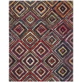 thumbnail image 2 of Safavieh Fiesta Edden Geometric Shag Area Rug, Multi, 9' x 12', 2 of 9