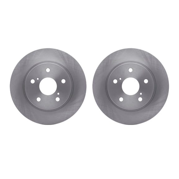 Dynamic Friction Company Rear Brake Rotors 6002-91000