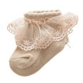 thumbnail image 2 of Dalrosia Baby Girls Socks Ruffle Lace Sock Baby Socks Newborn/Infant/Toddlers/Kids Frilly Summer Thin Dress Sock, 2 of 4